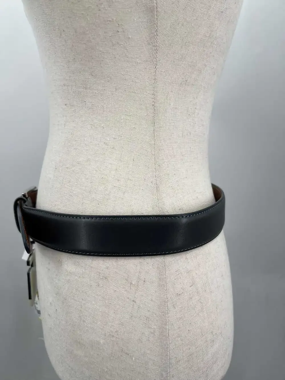 English Laundry Leather Belt | Men’s Regular 32 Black